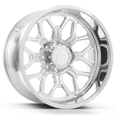 Bánh xe Forgiato Flusso-T Bạc sáng 6061-T6 Lugs 4-8