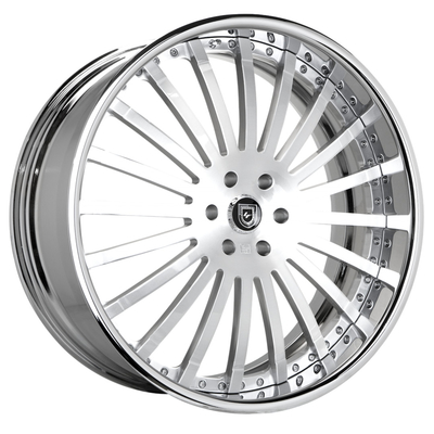Bánh xe rèn Lexani LF-714 Chrome 6061-T6 Vành đa thanh