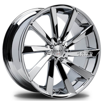 Chiều rộng 7-14J Bánh xe rèn Chevrolet Tesla Ford Đa nan Mạ Chrome