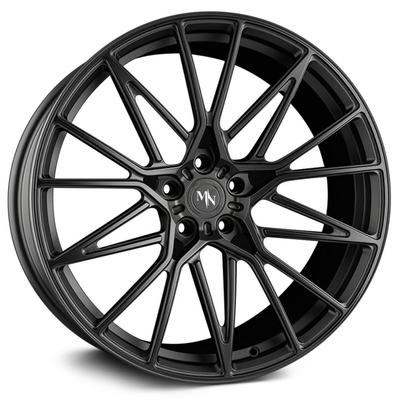 AGL58 Matt Black Porsche Forged Wheels Bánh xe rèn so le