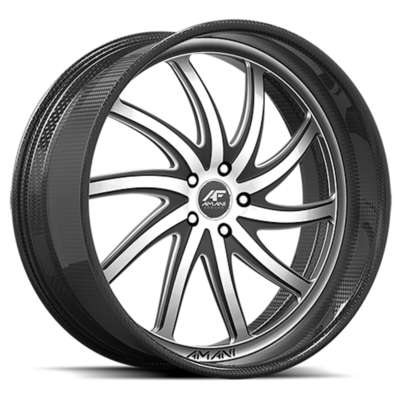 Bánh xe rèn 3PC của Amani Entourage dành cho Porsche Panamera