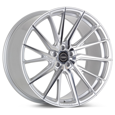 Bánh xe rèn Vossen HF-4T được đánh bóng bạc cho Audi RS4 A6