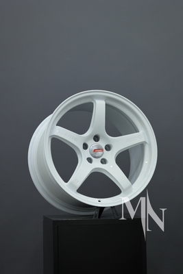Tùy chỉnh giả mạo Nismo Rays 57CR bánh xe 370Z 350Z Clubsport bán kính trắng
