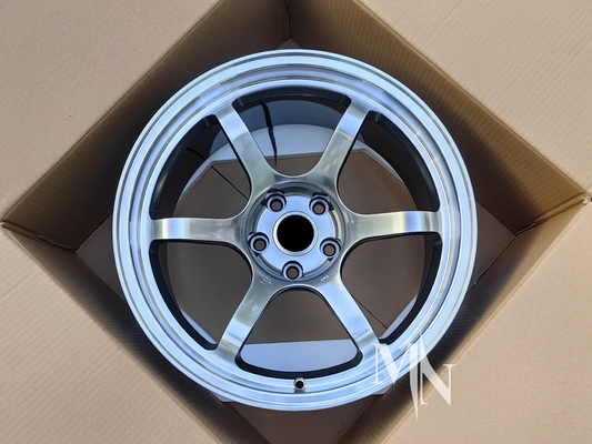 Advan R6 bánh xe cho Nissan GTR R32 R33 R34 R35 18 19 20 Inch Đen Phiên bản hợp kim
