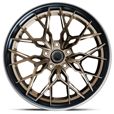 Bánh xe rèn uốn cong 3 mảnh phù hợp với McLaren Audi R8