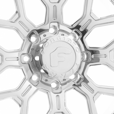 Bánh xe Forgiato Flusso-T Bạc sáng 6061-T6 Lugs 4-8