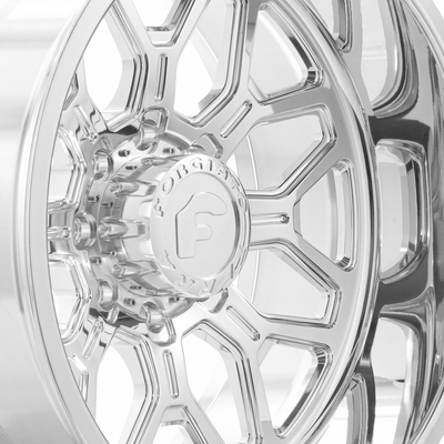 Bánh xe Forgiato Flusso-T Bạc sáng 6061-T6 Lugs 4-8