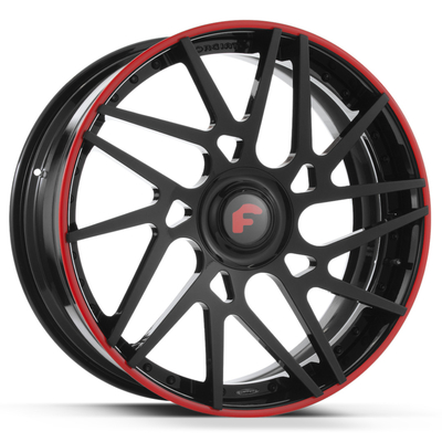 Forgiato Twisted Maglia 20 inch Bánh xe so le Mặt Chrome