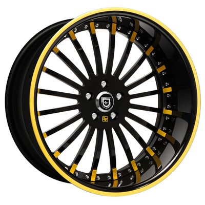 Bánh xe rèn Lexani LF-714 Chrome 6061-T6 Vành đa thanh
