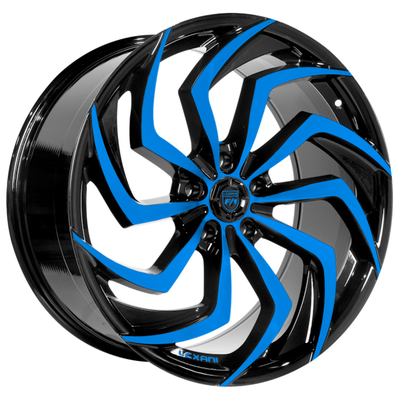 JWL TUV VIA Lexani Shadow Wheels 26 inch Bánh xe so le Monoblock