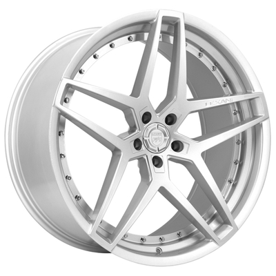 Bánh xe đúc lõm Lexani Spike Lexani Bánh xe rèn Chrome Đinh tán