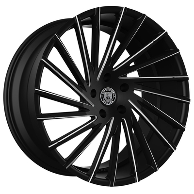 Muti Spokes Lexani Wraith Wheels 22 inch với rãnh gia công CNC
