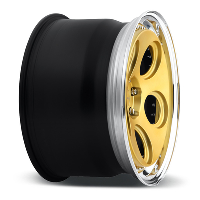 Audi R8 Retro Rotiform DIA Wheels Monoblock 3PC Custom Finish