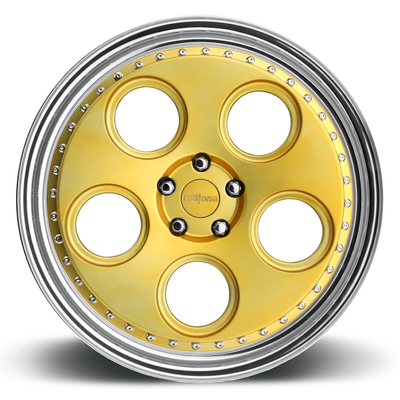 Audi R8 Retro Rotiform DIA Wheels Monoblock 3PC Custom Finish