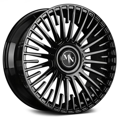 Maining Motorsports Multi Spokes Monoblock Forged Wheels Gross Black