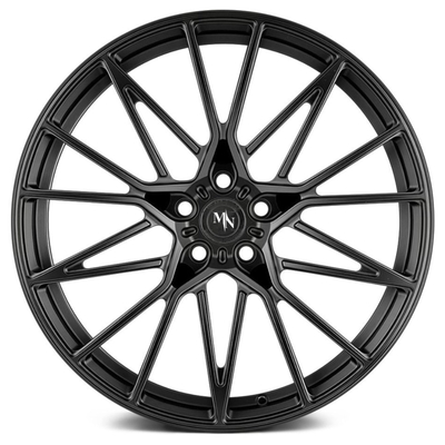 AGL58 Matt Black Porsche Forged Wheels Bánh xe rèn so le