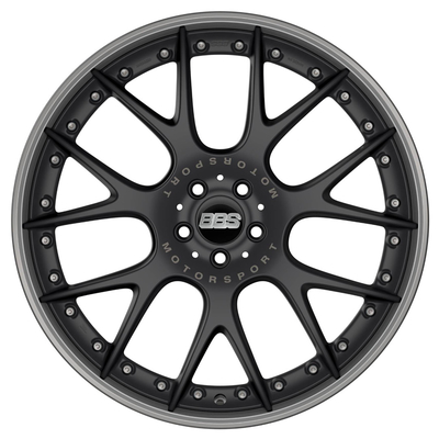 BBS CH-R II 17 18 19 20 BBS Bánh xe rèn Mô tô thể thao Satin Đen