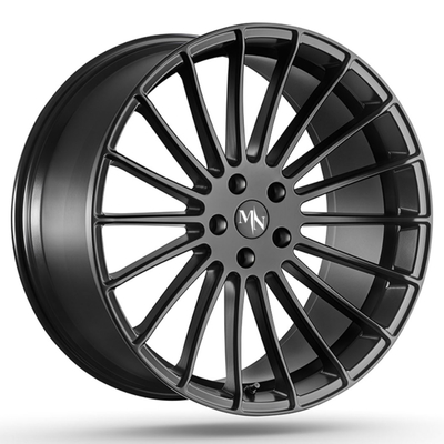 Các nan hoa so le Hamann Anniversary Gloss Black Forged Wheels 26 inch
