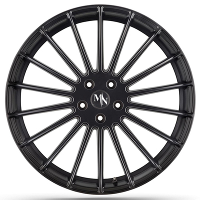Các nan hoa so le Hamann Anniversary Gloss Black Forged Wheels 26 inch