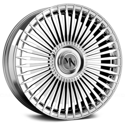 Bánh xe rèn một khối nhẹ có nhiều nan hoa