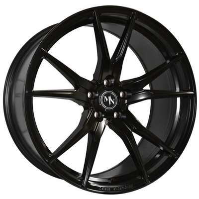 Matt Black Gunmetal rèn bánh xe tự động Khuyên tai lõm