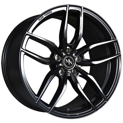 Cấu hình monoblock 18 inch rèn bánh xe tự động 6061-T6 Matt Black