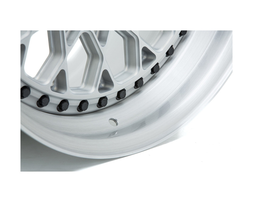 Multi Spoke Vossen ERA-1 Bánh xe 3 mảnh màu bạc Matt cho BMW E46 M3