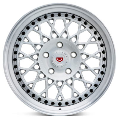 Multi Spoke Vossen ERA-1 Bánh xe 3 mảnh màu bạc Matt cho BMW E46 M3