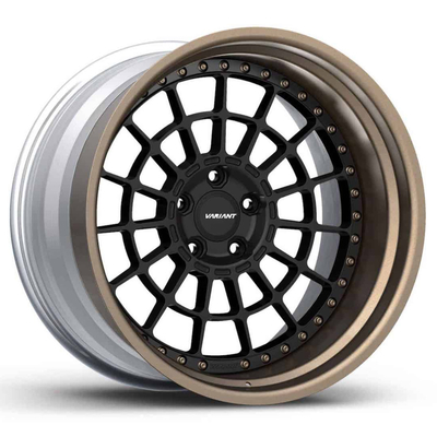 VARIANT CRT-3P Ring Spoke 20 inch Bánh xe 3 mảnh được OEM hỗ trợ