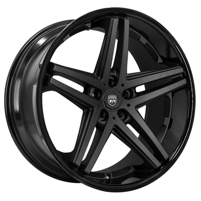 Cấu hình Monoblock Ekko 22 Lexani Forged Wheels Satin Black