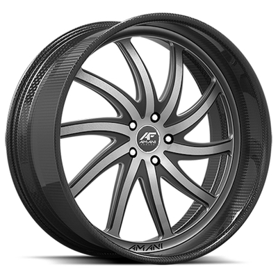 Bánh xe rèn 3PC của Amani Entourage dành cho Porsche Panamera