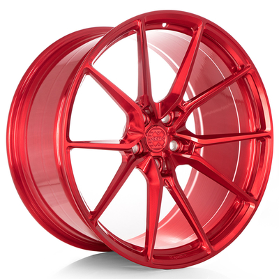 Bánh xe rèn Ferrari F8 màu đỏ Anrky AN12 Lớp hàng không vũ trụ