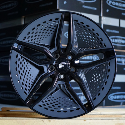 22 inch đen bóng Forgiato EV 001 Forgiato rèn bánh xe phù hợp với Tesla Model S Model X