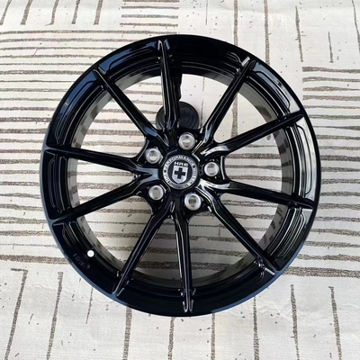 Khí động học HRE Bánh xe rèn HRE P101SC Vành Monoblock màu đen bóng