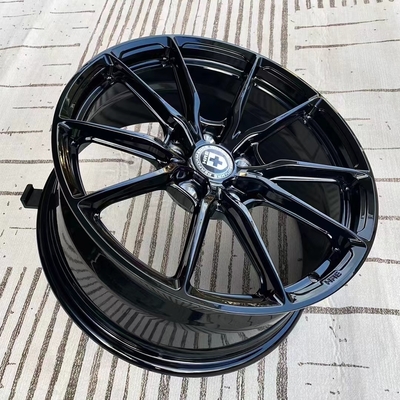 Khí động học HRE Bánh xe rèn HRE P101SC Vành Monoblock màu đen bóng