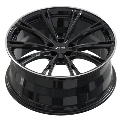 ABT Sportsline Gr-F Bánh xe rèn Audi màu đen bóng 6061-T6 Hợp kim nhôm