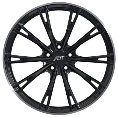 ABT Sportsline Gr-F Bánh xe rèn Audi màu đen bóng 6061-T6 Hợp kim nhôm