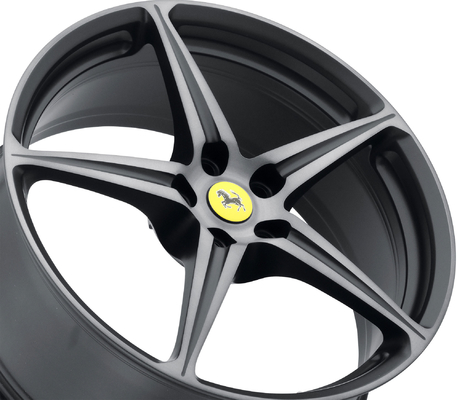 Thiết kế OEM Bánh xe rèn Ferrari cho hợp kim nhôm 458 Italia 6061-T6