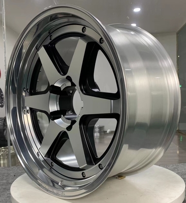 Món ăn sâu 2 mảnh Bánh xe rèn 6061-T6 Hợp kim nhôm