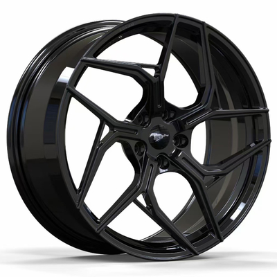 Ford Mustang Gloss Black Forge Auto Wheels 20 21 22 inch 5x114.3