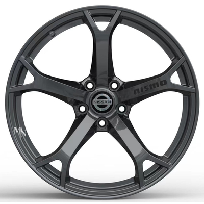 Nissan Nismo OEM Gunmetal Wheel Rim Nissan 370Z Z34 Monoblock Bánh xe rèn