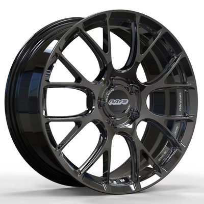 Volk Racing G16 Bánh xe rèn hoàn thiện tùy chỉnh màu đen bóng sáng