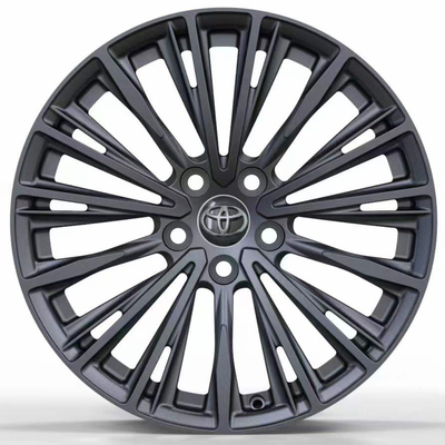 Toyota 18 '' Thiết kế OEM Matt Black Forge Auto Wheels cho Toyota Crown