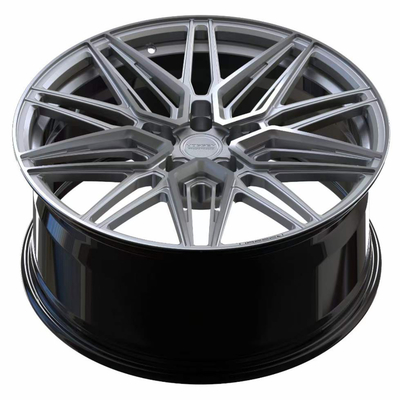Satin Silver Vossen HF-7 Bánh xe rèn cho Land Rover Range Rover