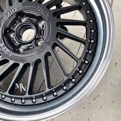 SKÖL SK10 Rims Deed Dish Bánh xe rèn 3 mảnh cho Porsche 911 992 997 GTS
