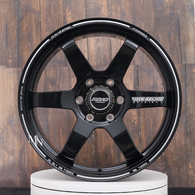 Volk Racing Te37 Bánh xe rèn PCD siêu lớn Diamond Dark Gunmetal
