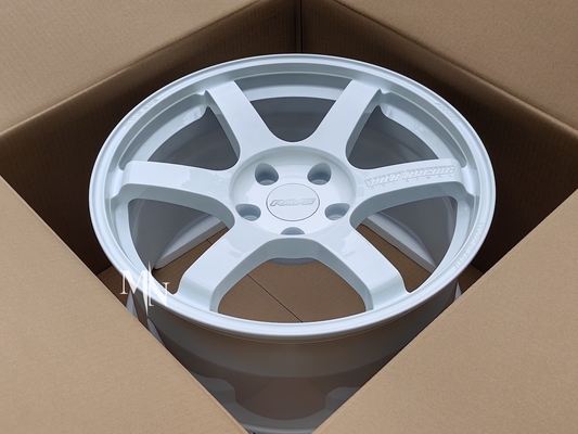Volk Racing TE37 SAGA S-Plus Dash Trắng 18X9.5 +38 +45 5x114.3 5X120