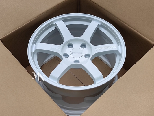 Volk Racing TE37 SAGA S-Plus Dash Trắng 18X9.5 +38 +45 5x114.3 5X120