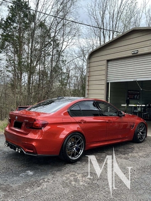 BBS FI-R Fits BMW F87 M2 E92 M3 F80 F82 M4 Kim cương đúc bánh xe đen