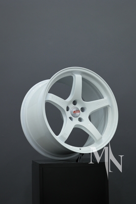 Tùy chỉnh giả mạo Nismo Rays 57CR bánh xe 370Z 350Z Clubsport bán kính trắng